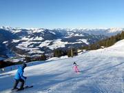 Pistes bij de Schernthannbahn