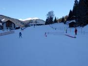 Beginnerslift in het dal in Viehhofen