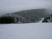 Piste bij de sleepliften