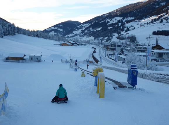 Ski- en rodelhelling in Winterwichtelland Sillian