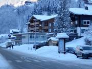 Accommodaties bij het dalstation in Silbertal