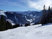 Piste bij de Gabühelbahn