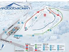 Pistekaart Vedbobacken – Västerås