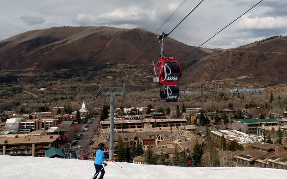 Skiën bij Aspen