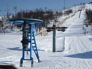 Luossabacken Bygeln - Sleeplift met T-beugel/Ankerlift