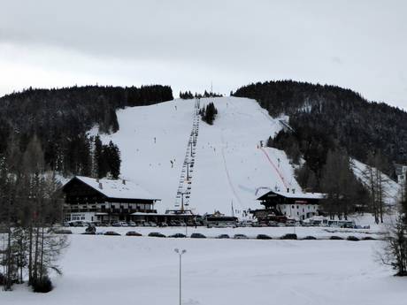 Region Seefeld – Tirols Hochplateau: Grootte van de skigebieden – Grootte Gschwandtkopf – Seefeld