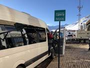 Skibus naar Santiago de Chile