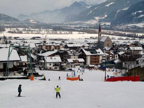 Silberregion Karwendel: accomodatieaanbod van de skigebieden – Accommodatieaanbod Burglift – Stans