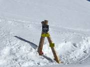 Start van de skiroute