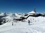 Berghutten tip Restaurant Adlerhorst op de top