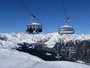 Rinneralm - 6-persoons hogesnelheidsstoeltjeslift (koppelbaar) met kap