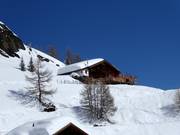 Berghaus Lauchernalp met overnachtingsmogelijkheden
