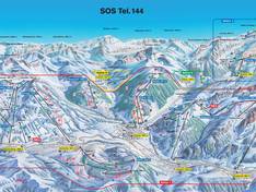 Pistekaart Rellerli – Schönried