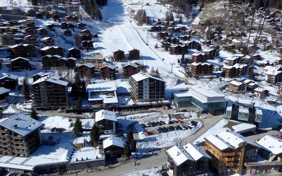 Val d'Anniviers: accomodatieaanbod van de skigebieden – Accommodatieaanbod Grimentz/Zinal