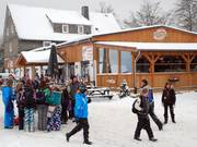 Après-ski in het Nederlands: Skihut Brabander