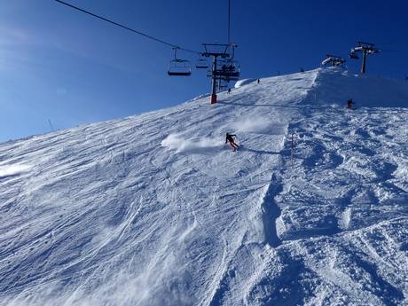 Skigebieden voor gevorderden en off-piste skiërs Chiemgauer Alpen – Gevorderden, off-piste skiërs Steinplatte-Winklmoosalm – Waidring/Reit im Winkl