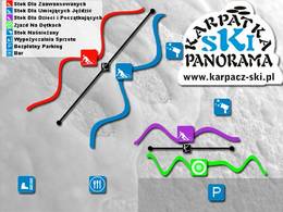Pistekaart Karpatka Panorama