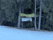 Oriëntatie in het skigebied Aprica