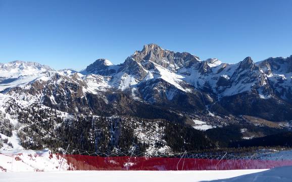 Grootste skigebied in de Fleimstaler Alpen – skigebied San Martino di Castrozza