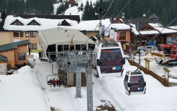 Grote Fatra (Veľká Fatra): beste skiliften – Liften Donovaly (Park Snow)
