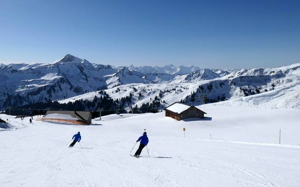 Skigebied Damüls Mellau