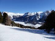 Dalafdaling Haideralm met Reschensee