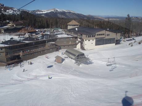 Sierra Nevada (VS): bereikbaarheid van en parkeermogelijkheden bij de skigebieden – Bereikbaarheid, parkeren Mammoth Mountain