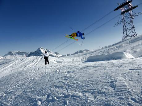 Snowparken westelijke deel van de oostelijke Alpen – Snowpark Arosa Lenzerheide