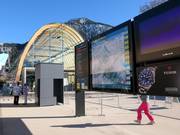 Groot informatiebord bij het dalstation van de Nebelhornbahn