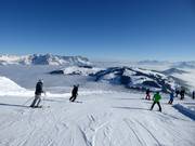 Uitzicht vanaf de Hohe Salve richting Zinsberg