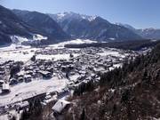 Uitzicht op de accommodaties in Neukirchen