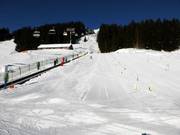 Oefenterrein in de Kinder-Arena Alm