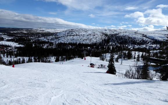 Hoogste skigebied in Vemdalen – skigebied Vemdalsskalet