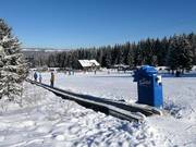 F4. Plešivec - Transportband/Moving Carpet