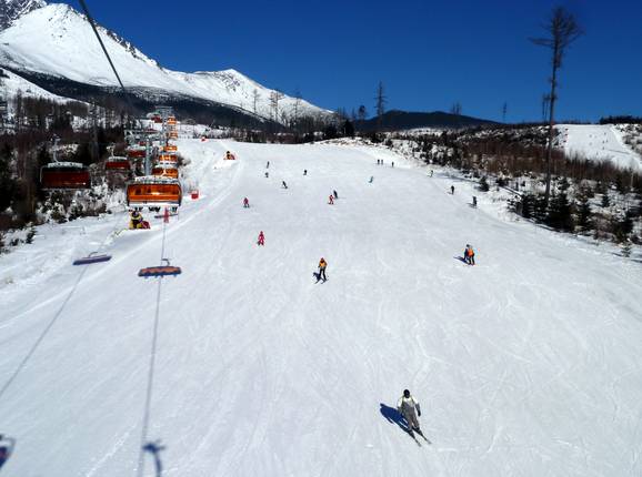 Lichte piste Štart zapad