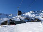 Pistes bij de gondelbanen