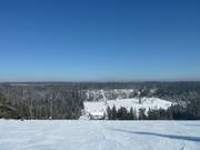 De afdaling vanaf het bergstation