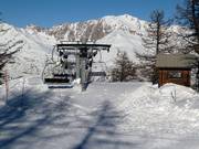 Lauzières - 4-persoons vaste stoeltjeslift