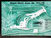 Pano bij de ingang van de lift – qua design niet meer helemaal up-to-date.