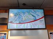 Digitale displays in de hotels ter plaatse