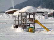 Speeltuin bij het dalstation