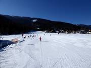 Beginnerspiste bij de Bögrainlift