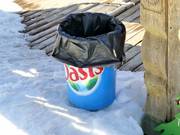 Er wordt op een correcte afvalverwerking gelet.