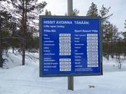 Informatie over de openingstijden