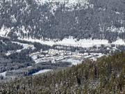 Uitzicht op de accommodaties in Panorama Mountain Village