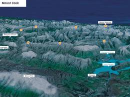 Pistekaart Harris Mountains