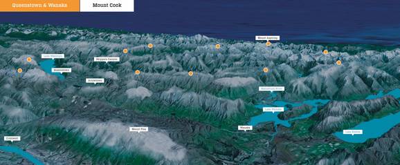 Queenstown & Wanaka (Harris Mountains)