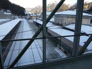 Station direct aan de Stubnerkogelbahn in Bad Gastein