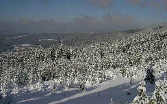 Beste skigebied in de regio Pilsen – Beoordeling Špičák