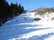 Onderste deel van de verbindingsafdaling naar Kappe